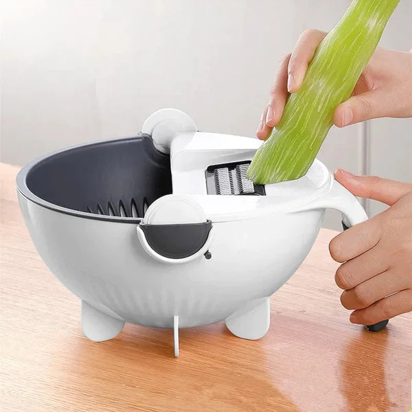 7 IN 1 Multifunctional vegetable cutter with drain busket