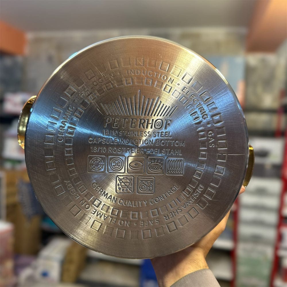 8pc Peterhof stainless steel cookware