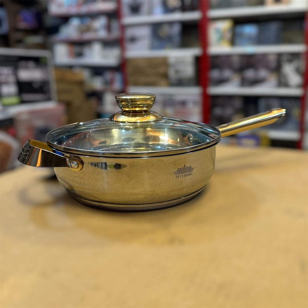 8pc Peterhof stainless steel cookware