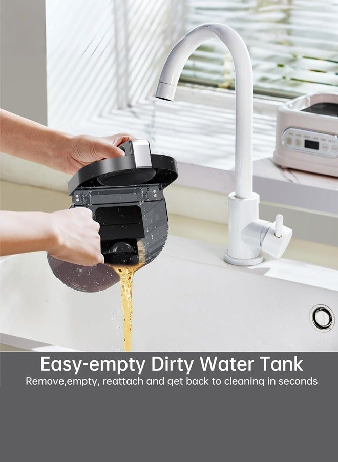 Portable Vacuum Cleaner Machine, 1700W Powerful Motor 3 IN 1 Spot Cleaner Lightweight Multifunctional Machine,1.25L/900ml Double Tank Compact Design for Sofa, Carpet, Car and Pet Pads