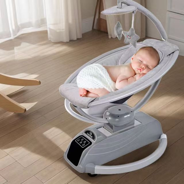 Remote control electric baby rocker chair