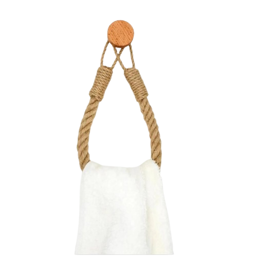 Artistic & creative Hemp Rope like Tissue/Hand towel holder