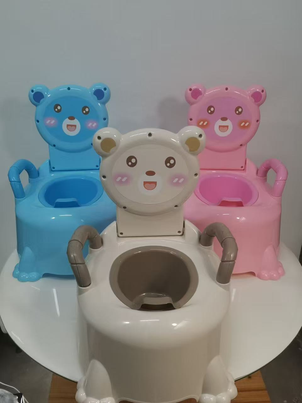Bear shaped Portable baby training potty