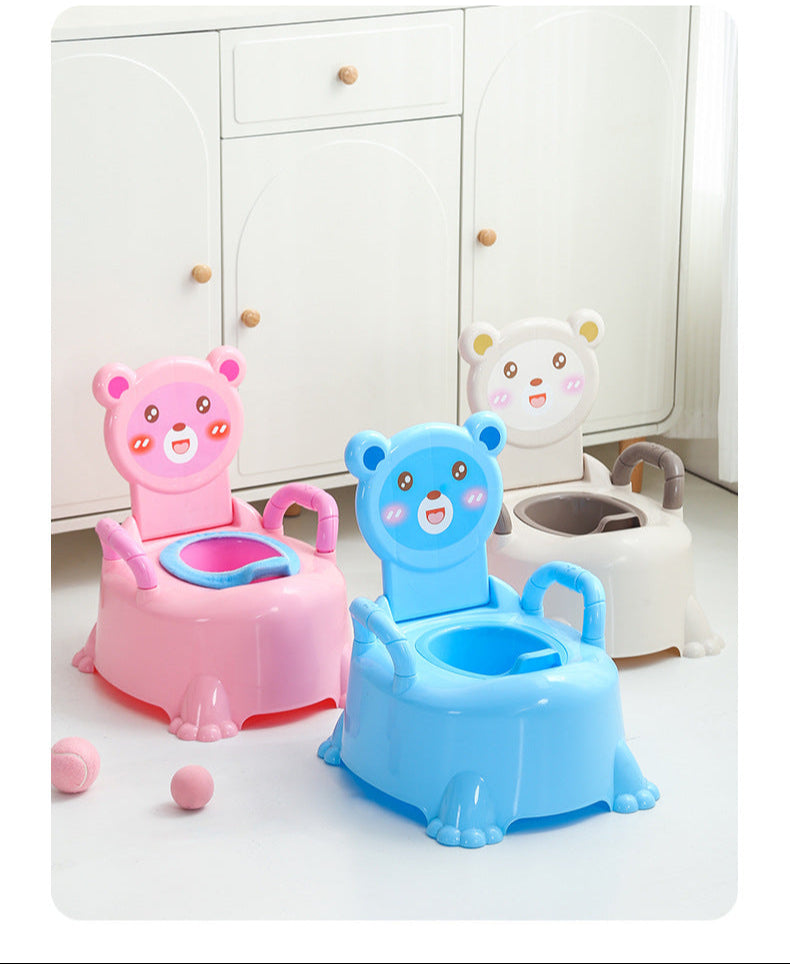 Bear shaped Portable baby training potty