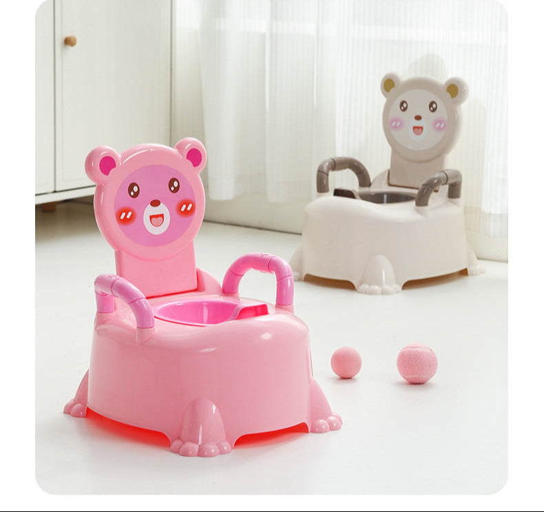 Bear shaped Portable baby training potty