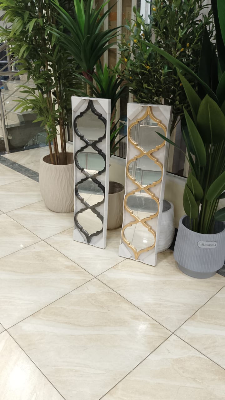 Beautiful slim heart mirror