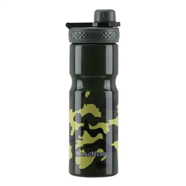 Camouflage Jeshi 1000ml plastic sports water bottle