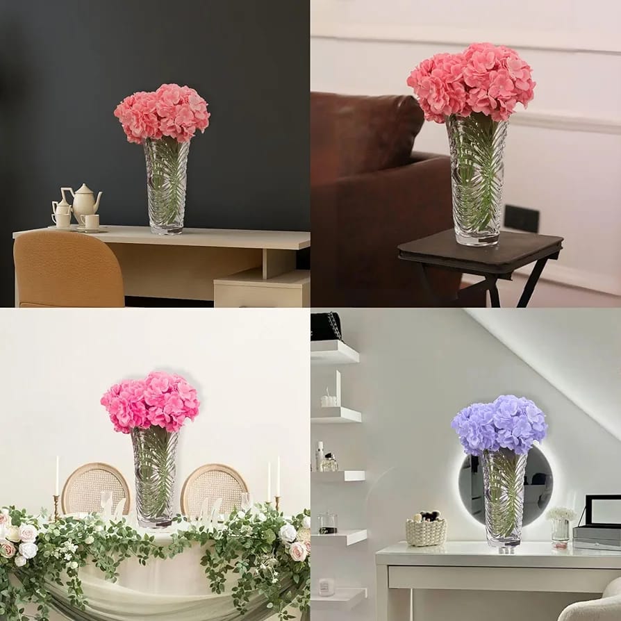 Cherry brand glass flower vase