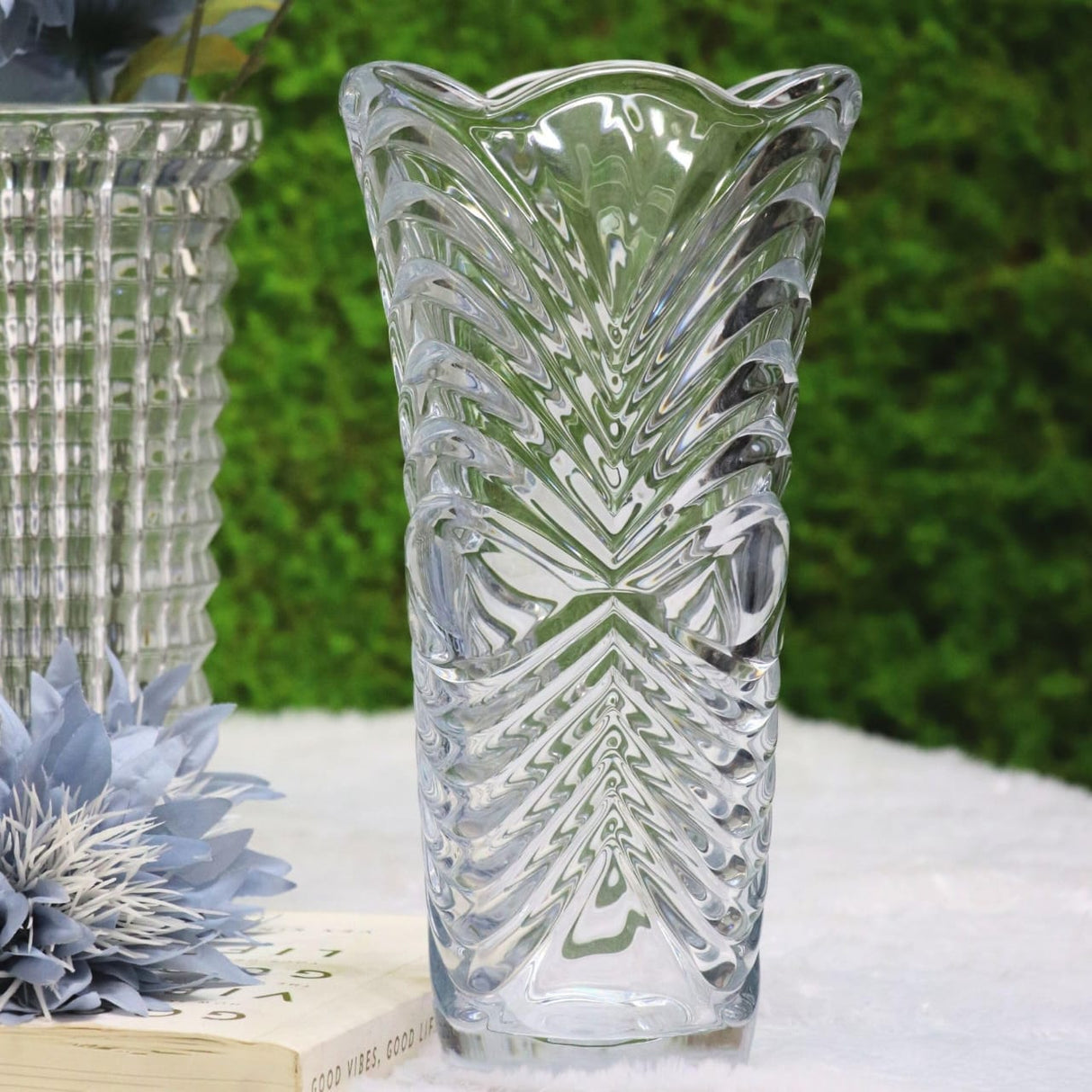 Cherry brand glass flower vase