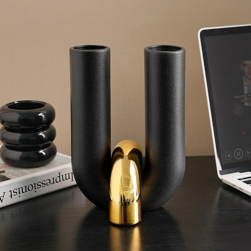 Creative U Shape Ceramic Decor Piece