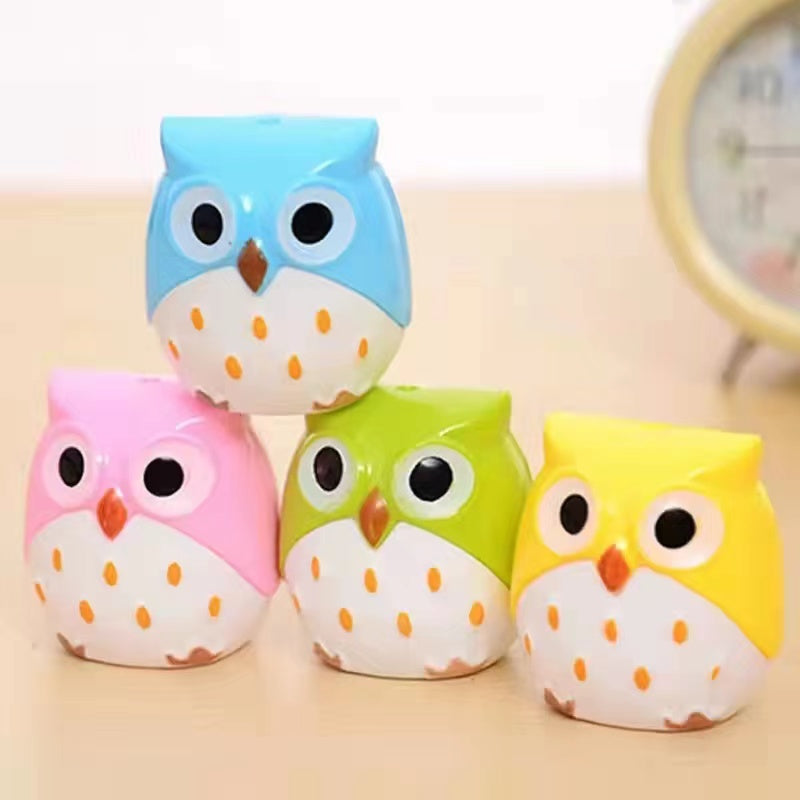 2 Cute owl design pencil sharpener