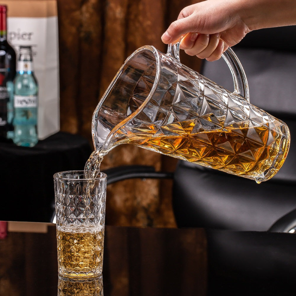 Pitcher Jar Glass Set Water Set