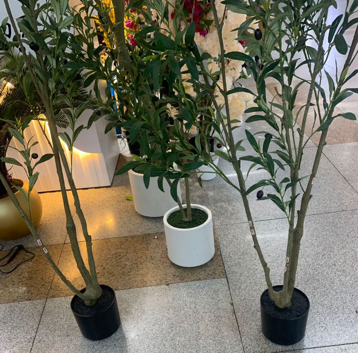 Decorative Artificial Olive Plant