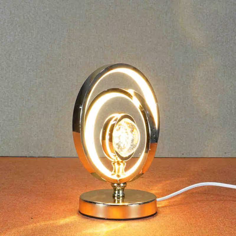 Decorative lamp dimmable round night light