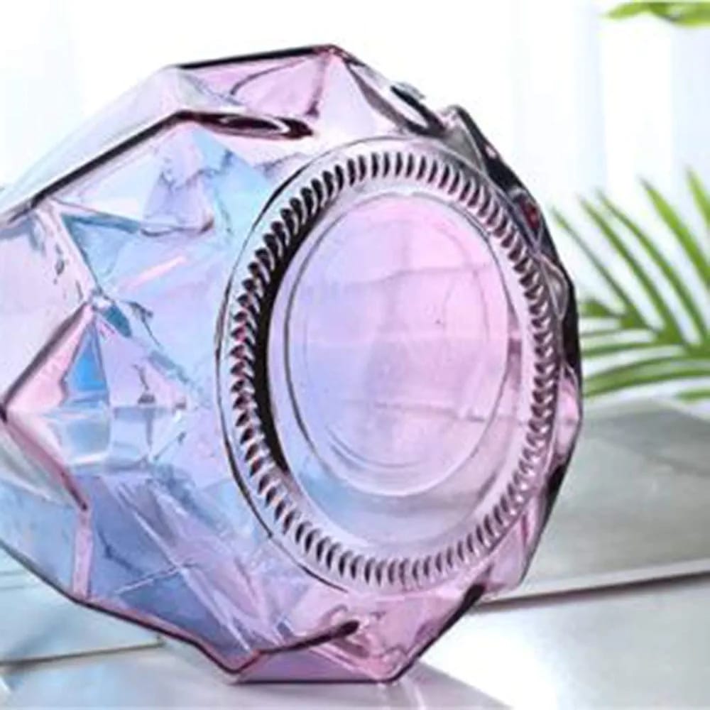 Diamond vase rainbow 18cm