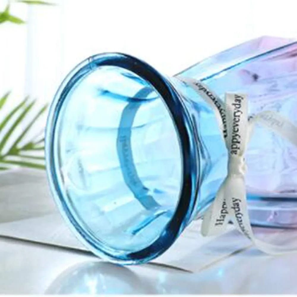 Diamond vase rainbow 18cm