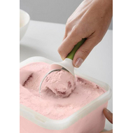 Green Joseph Joseph Dimple non-drip ice-cream scoop, second product view.