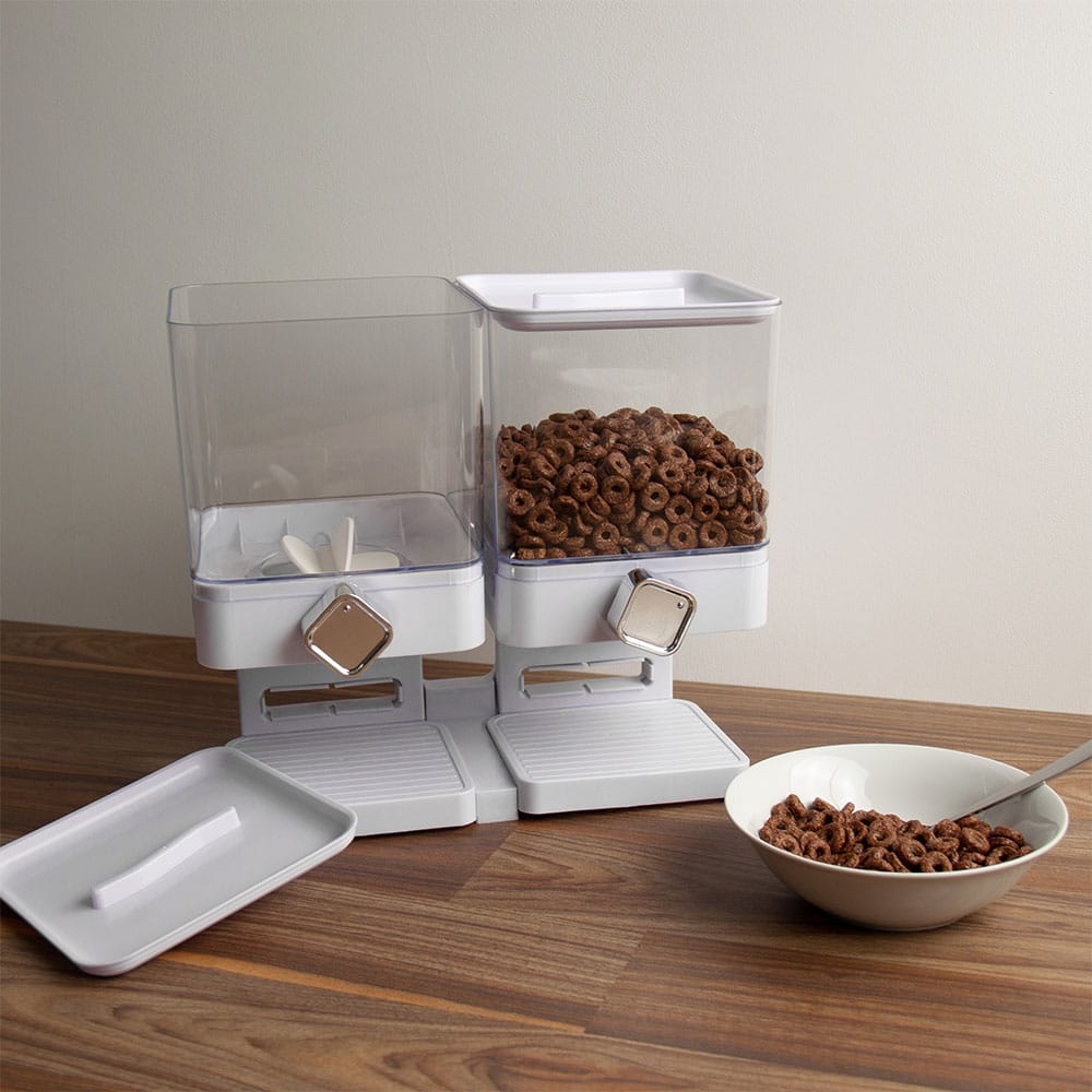 Double Square Cereal Dispenser