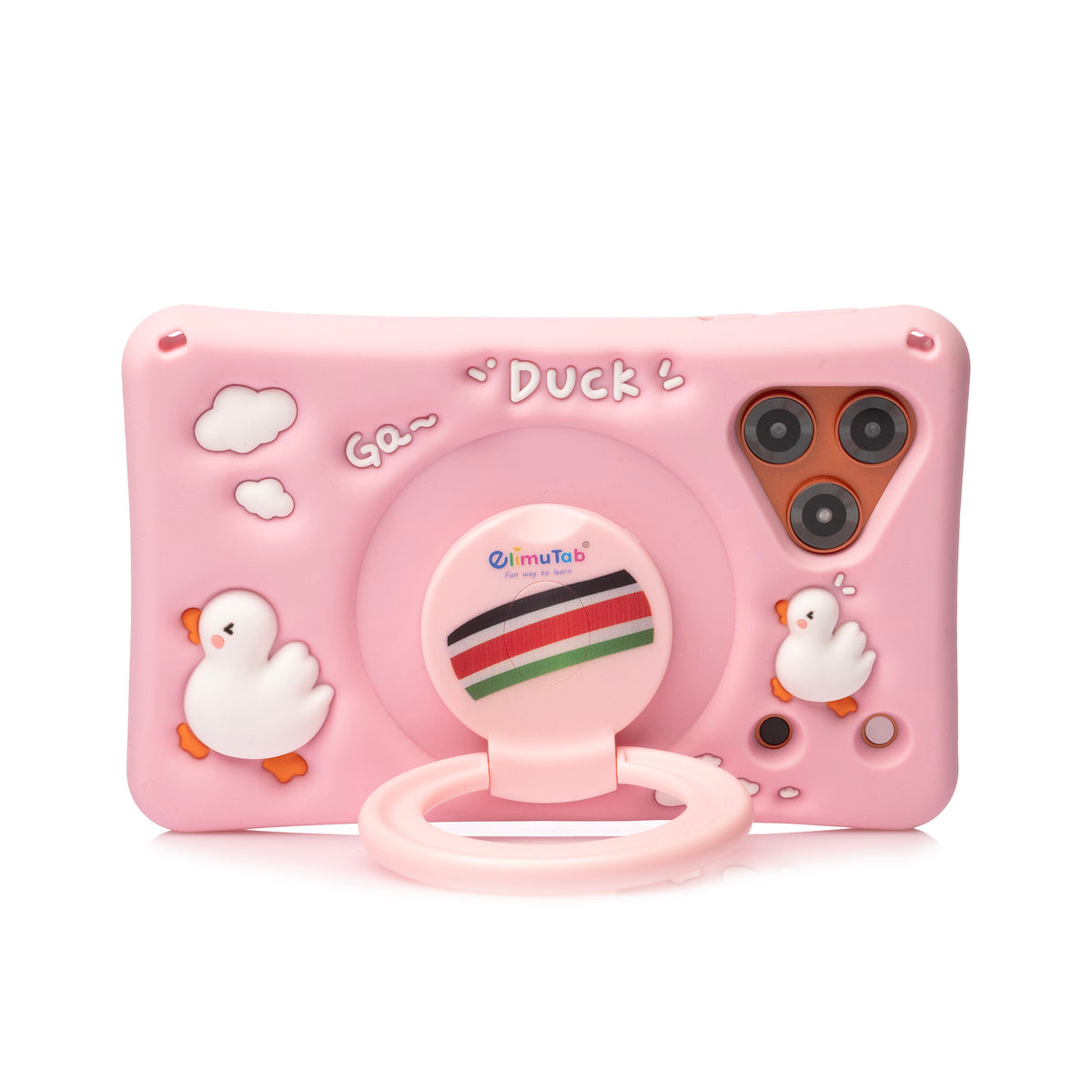 Elimutab ET04 Pro Prime Edition Kids Tablet 7 Inch | CBC Learning Tablet with 224GB Preloaded Content and Handle Case