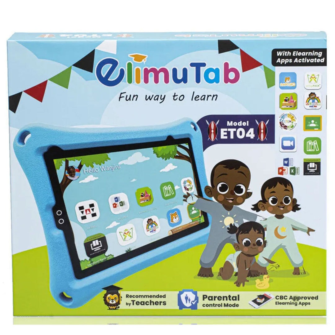 Elimutab Educational Kids Tablets ET04 Memory 16GB Tablet Android 7.0 inch