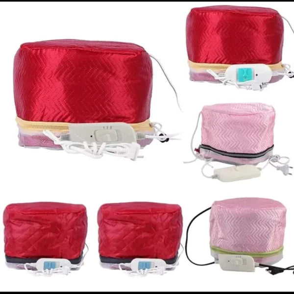 Thermal Steaming Cap – Heat Therapy Hair Treatment Cap for Natural Hair, Scalp Care & Moisture Lock Reusable, Adjustable & Salon-Quality