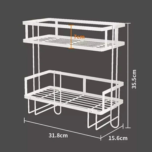 Double layer Toilet Rack