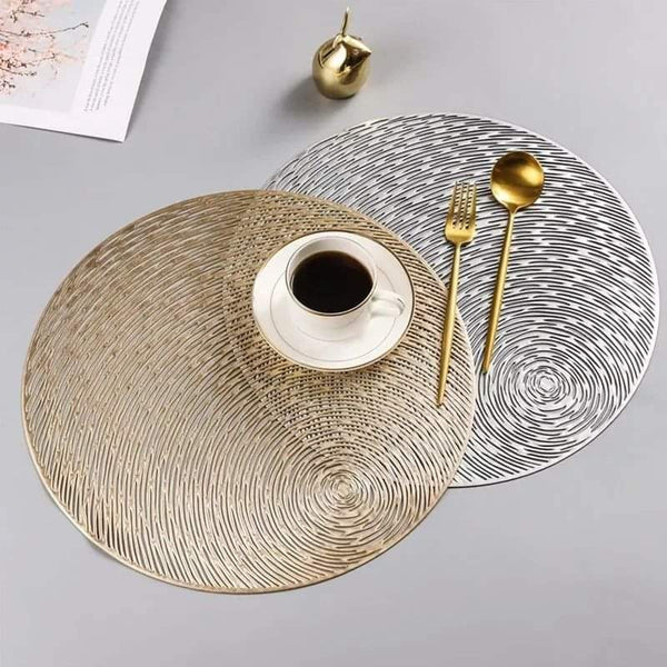 6pcs round placemats