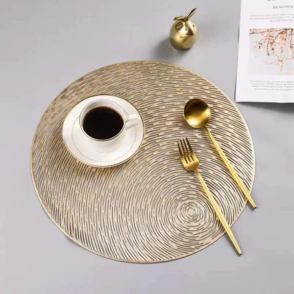 6pcs round placemats