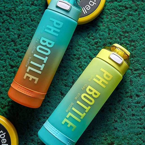 Motivational PH water bottle