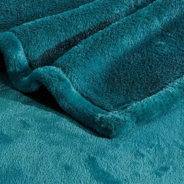 Plain fleece blanket