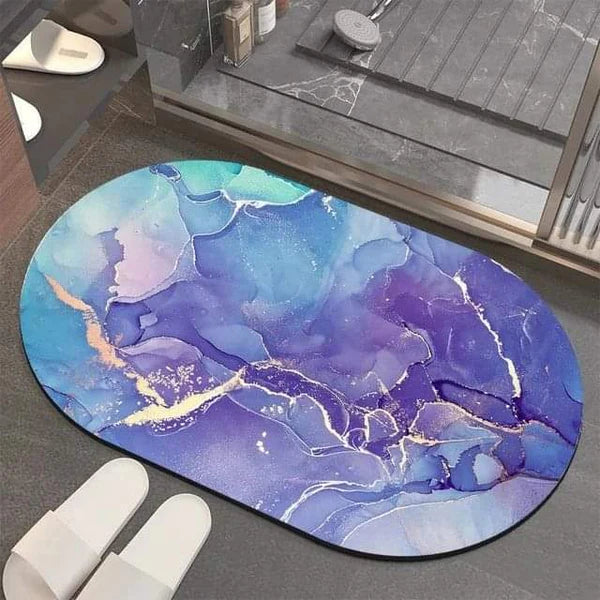 Antislip bathroom mats