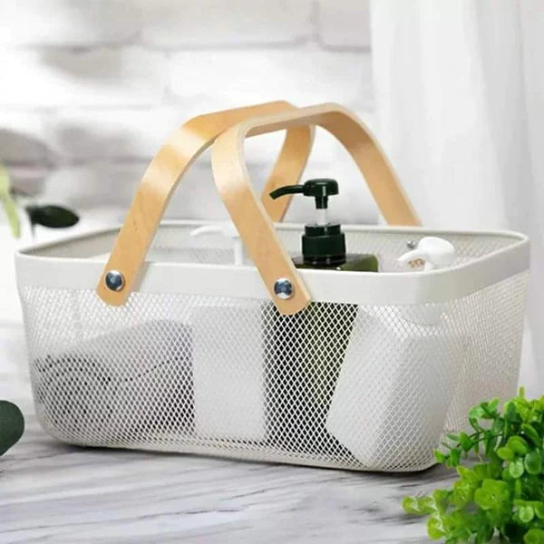 Multipurpose mesh storage baskets