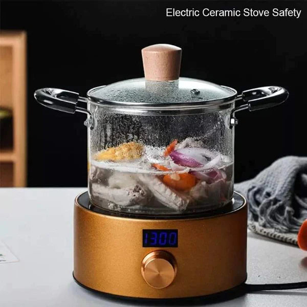 3.5 Litres Heavy duty glass cooking pot