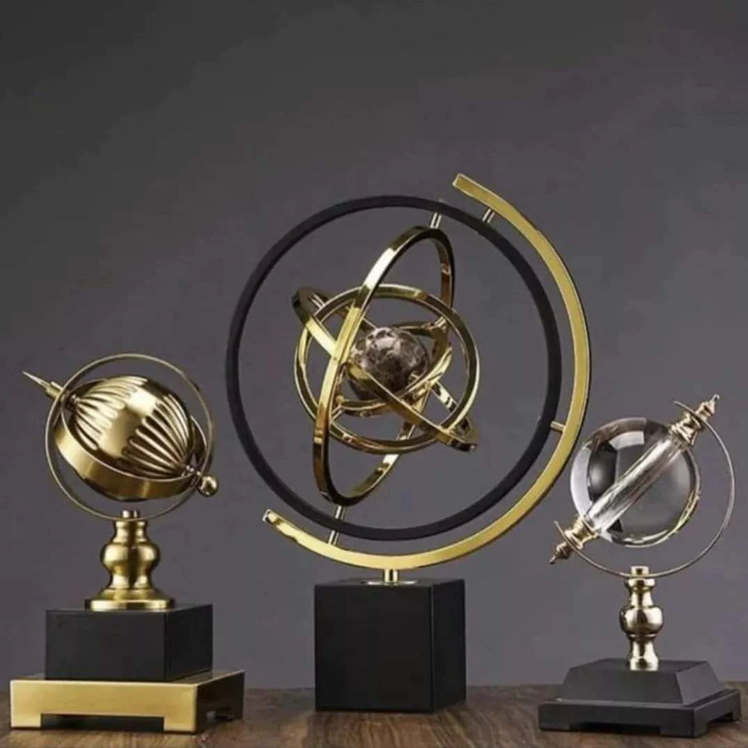 Home/Office Luxury Marble Globe Decor