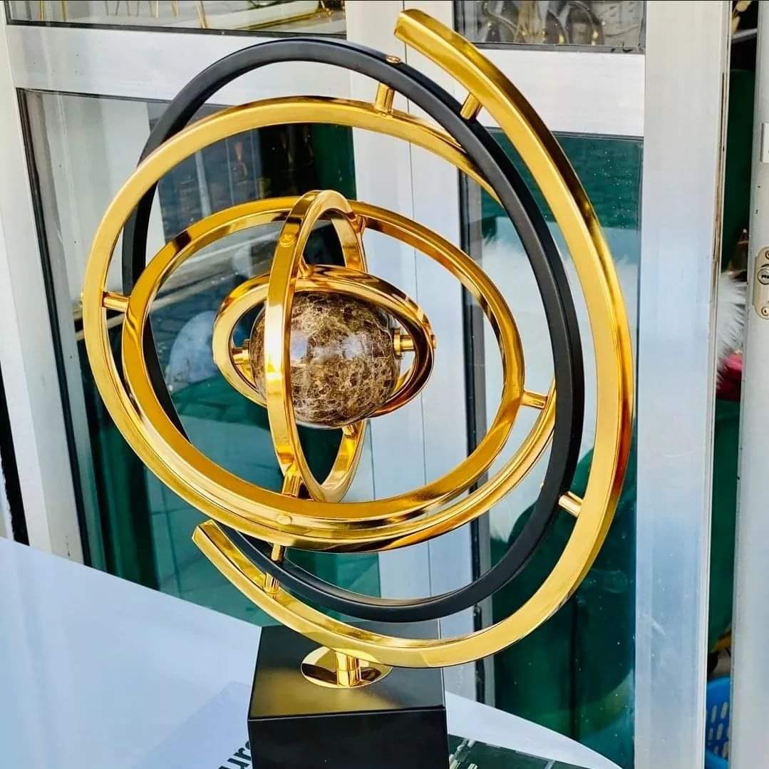 Home/Office Luxury Marble Globe Decor