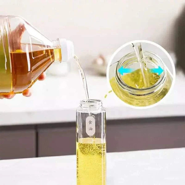 Kitchen leak- proof oil/ vinegar dispenser