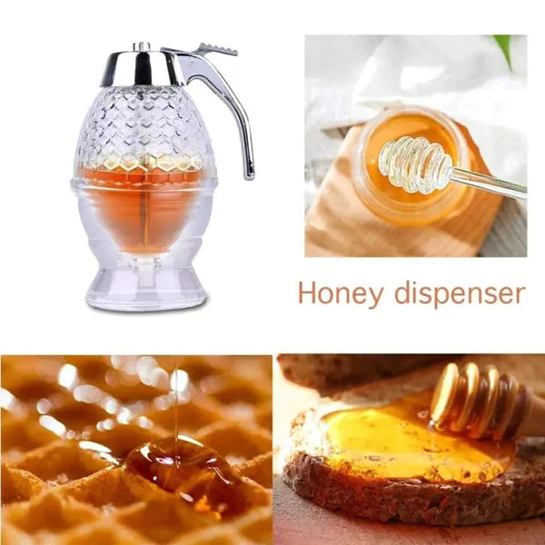 Acrylic Honey Dispenser