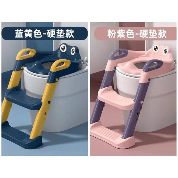 Kids Toilet Training Seat with Ladder Adjustable Toddler Potty Chair for Toilet Training in Kenya
