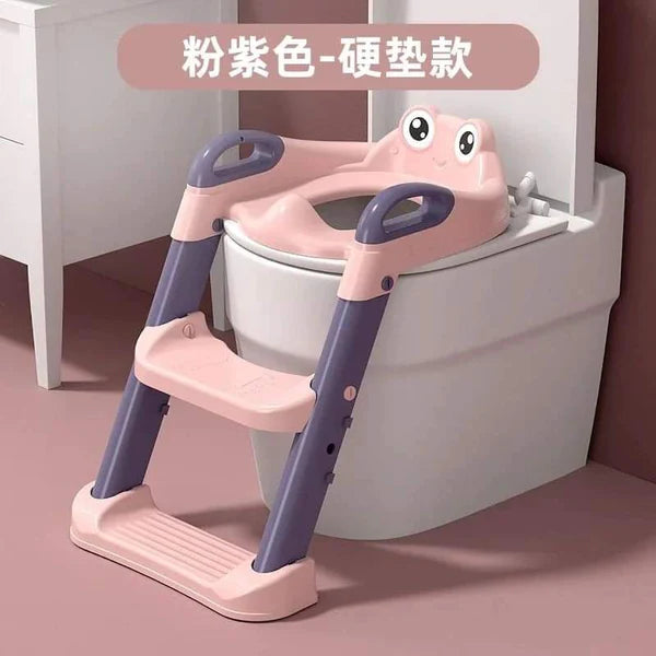 Kids Toilet Training Seat with Ladder Adjustable Toddler Potty Chair for Toilet Training in Kenya