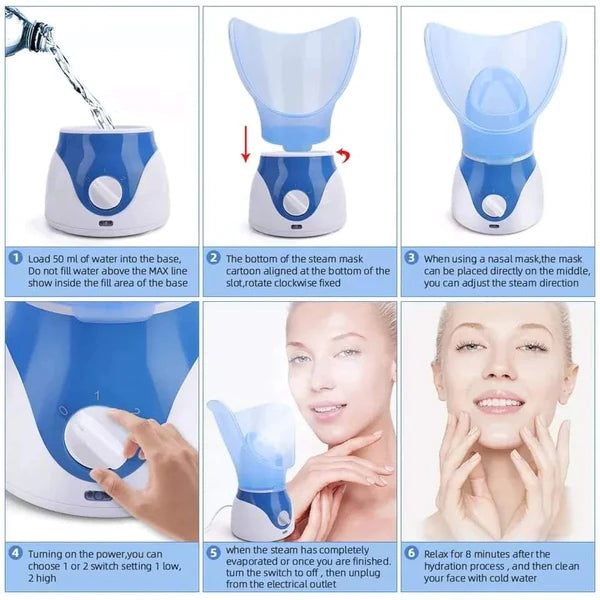 Facial steamer