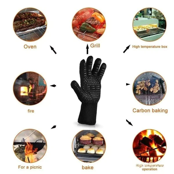 Extreme Heat Resistant Bbq gloves