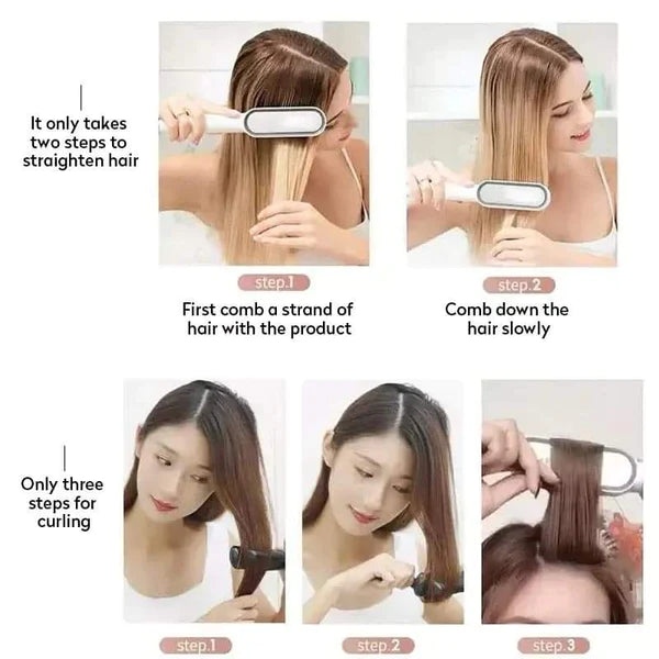 Electric hair straightener/curling tool