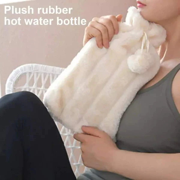 Super softened fleece 2litres hot water bottle