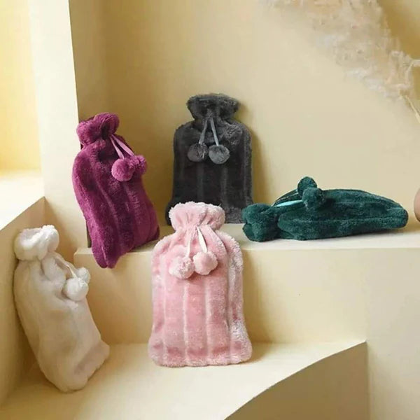 Super softened fleece 2litres hot water bottle