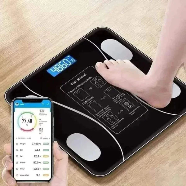 Digital Personal Weighing Scale Smart Body Composition BMI/Muscle Mass Monitor BMI Weighing Scale