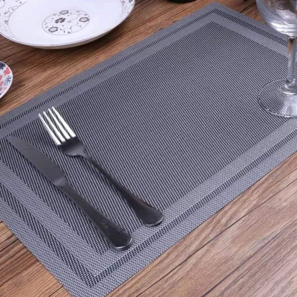 6pcs Rectangular table place mats
