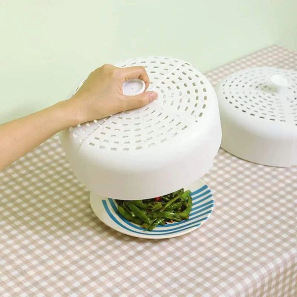 Foldable Plastic food cover with vents