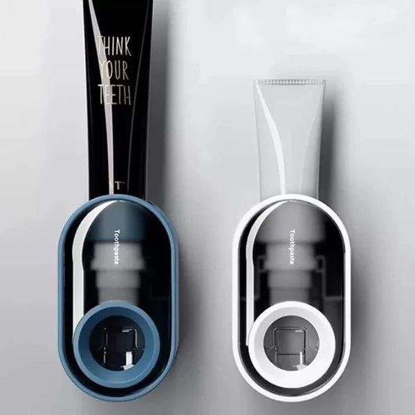 New automatic wall-mounted toothpaste holder.