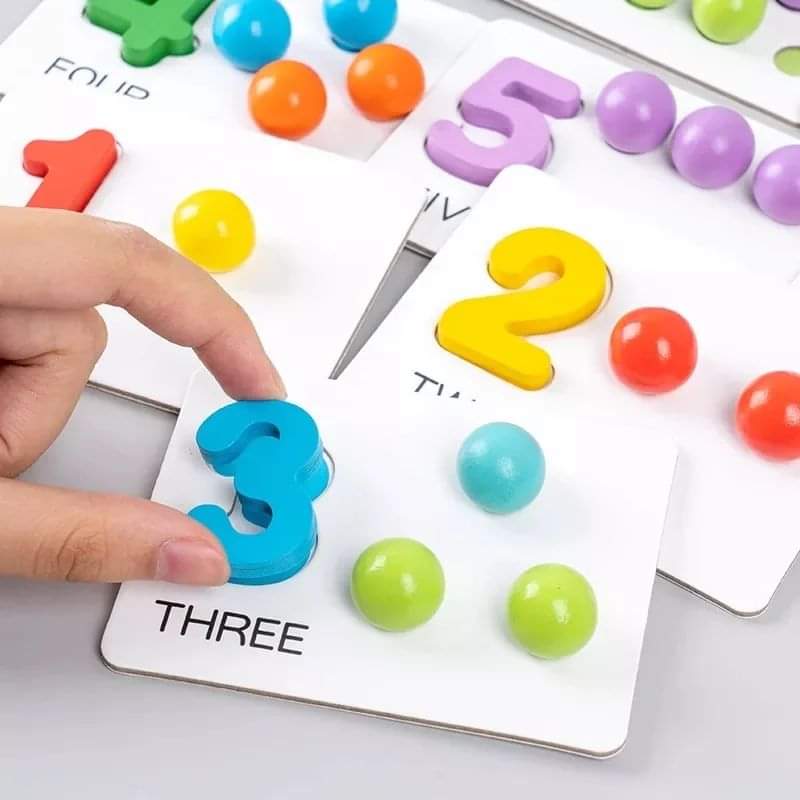 Colourful Educational mathematical montessori learning set