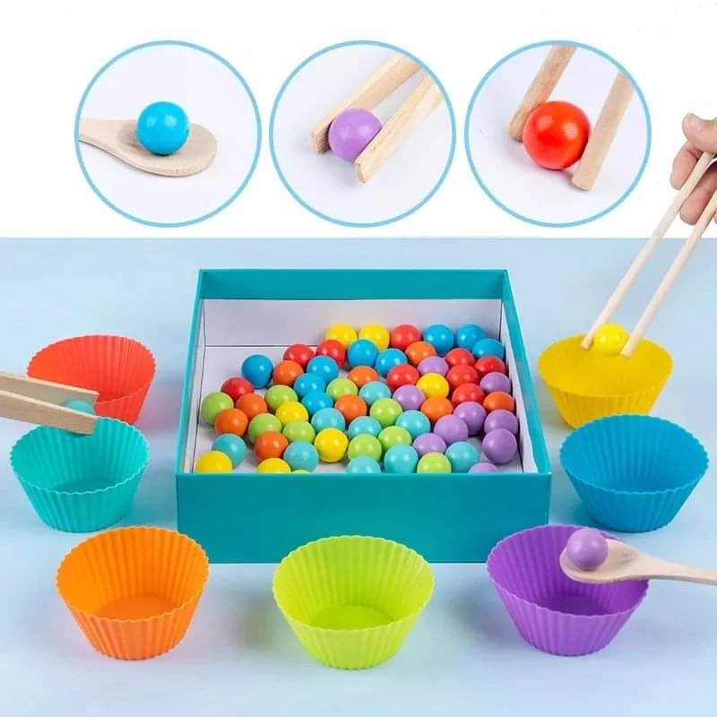 Colourful Educational mathematical montessori learning set
